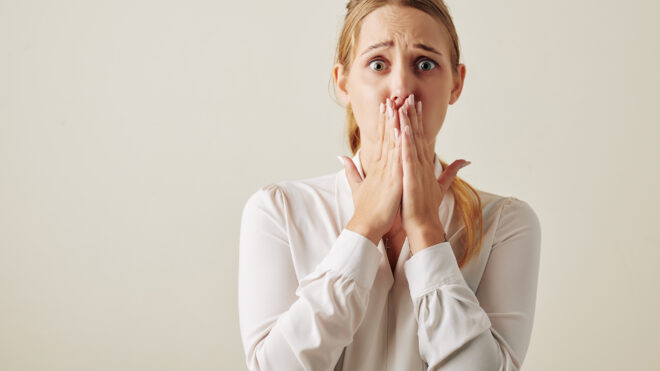 horrified mom