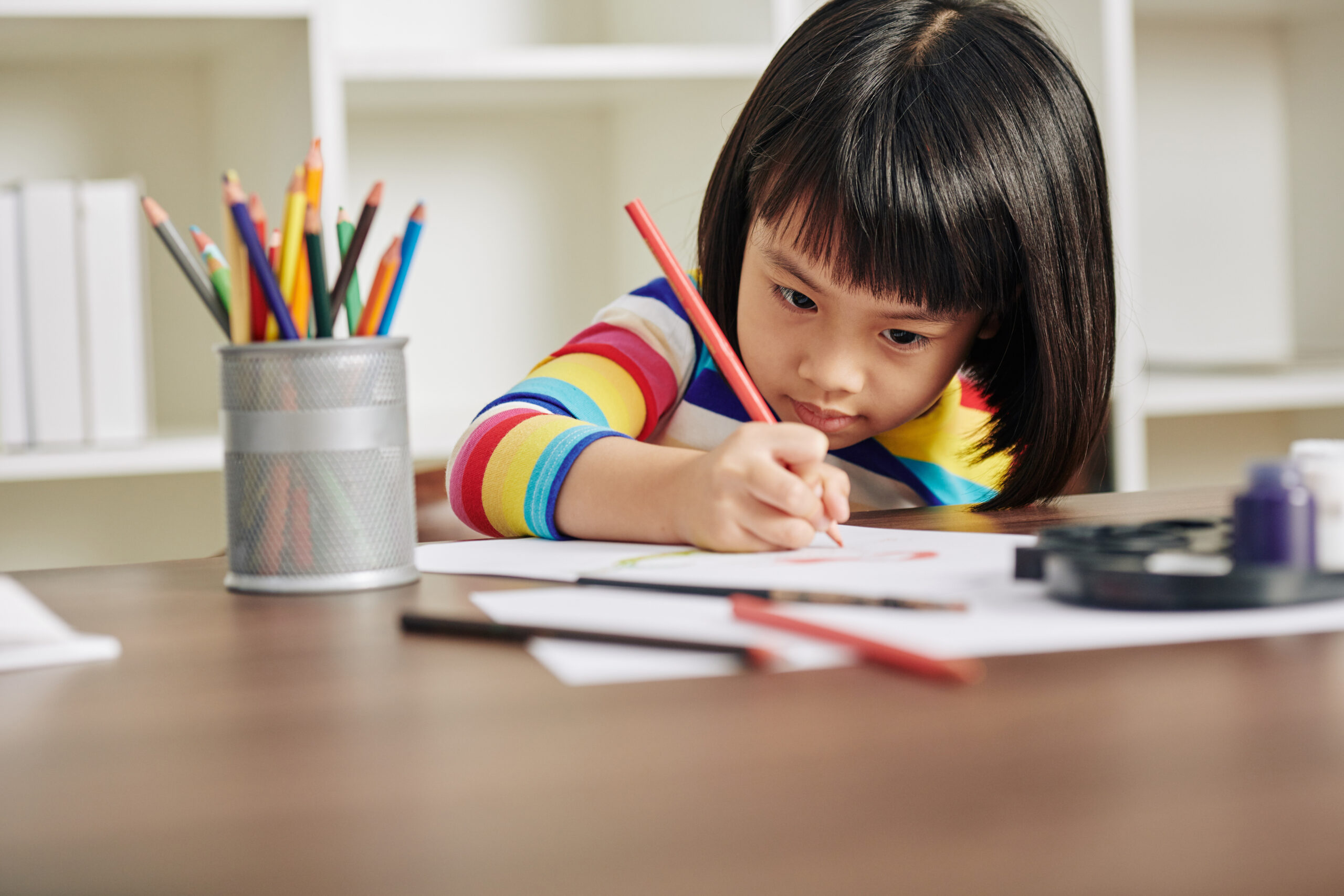 coloring kid