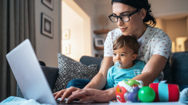 mom baby computer