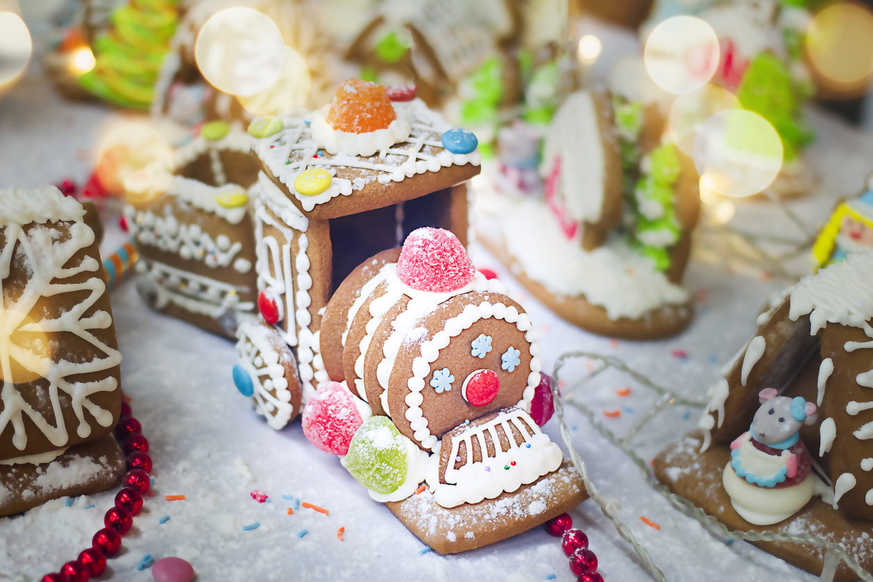 Gingerbread Christmas Train.