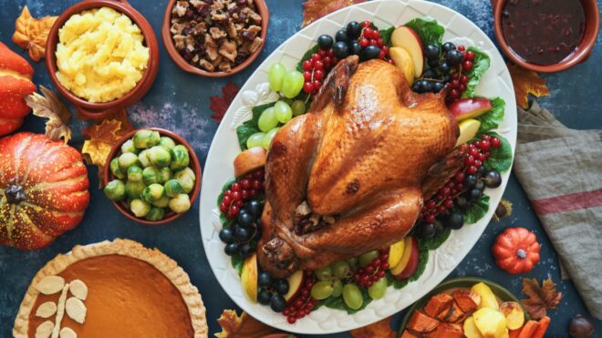 Thanksgiving food