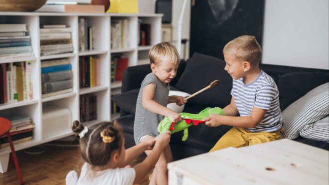 Kids sharing