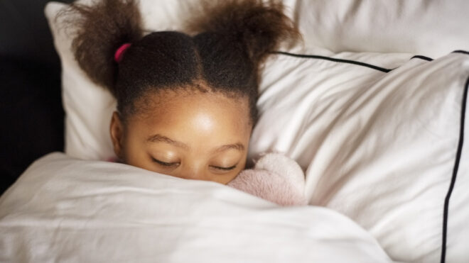 girl sleeping