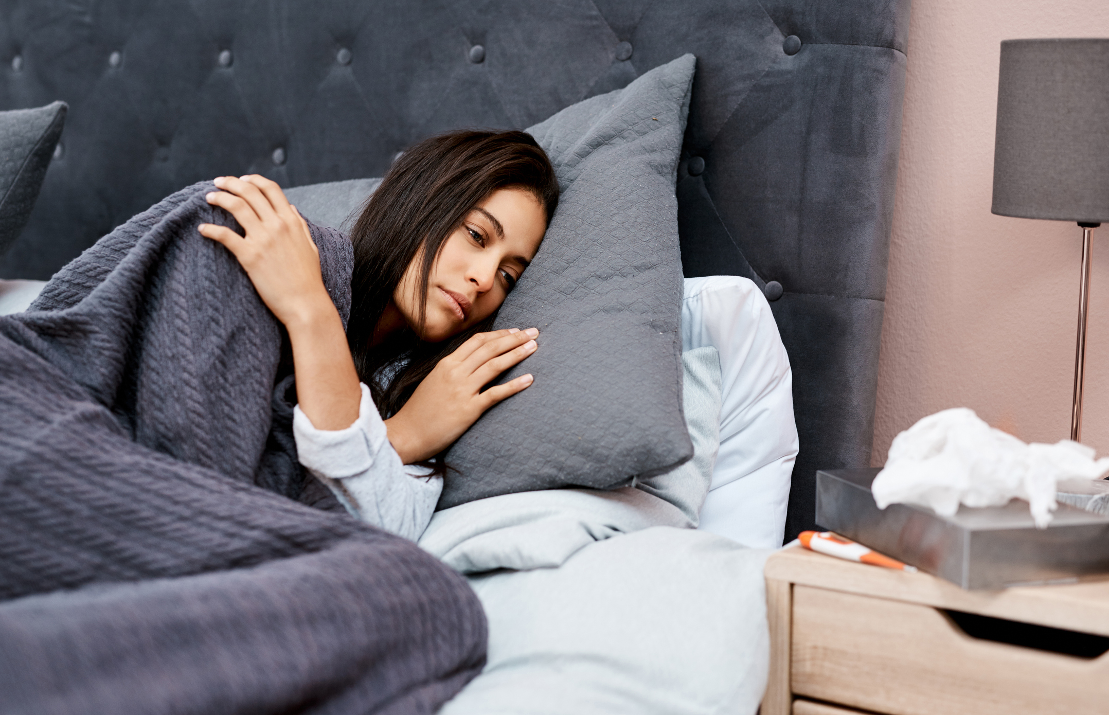 Battling the flu? Stay in bed