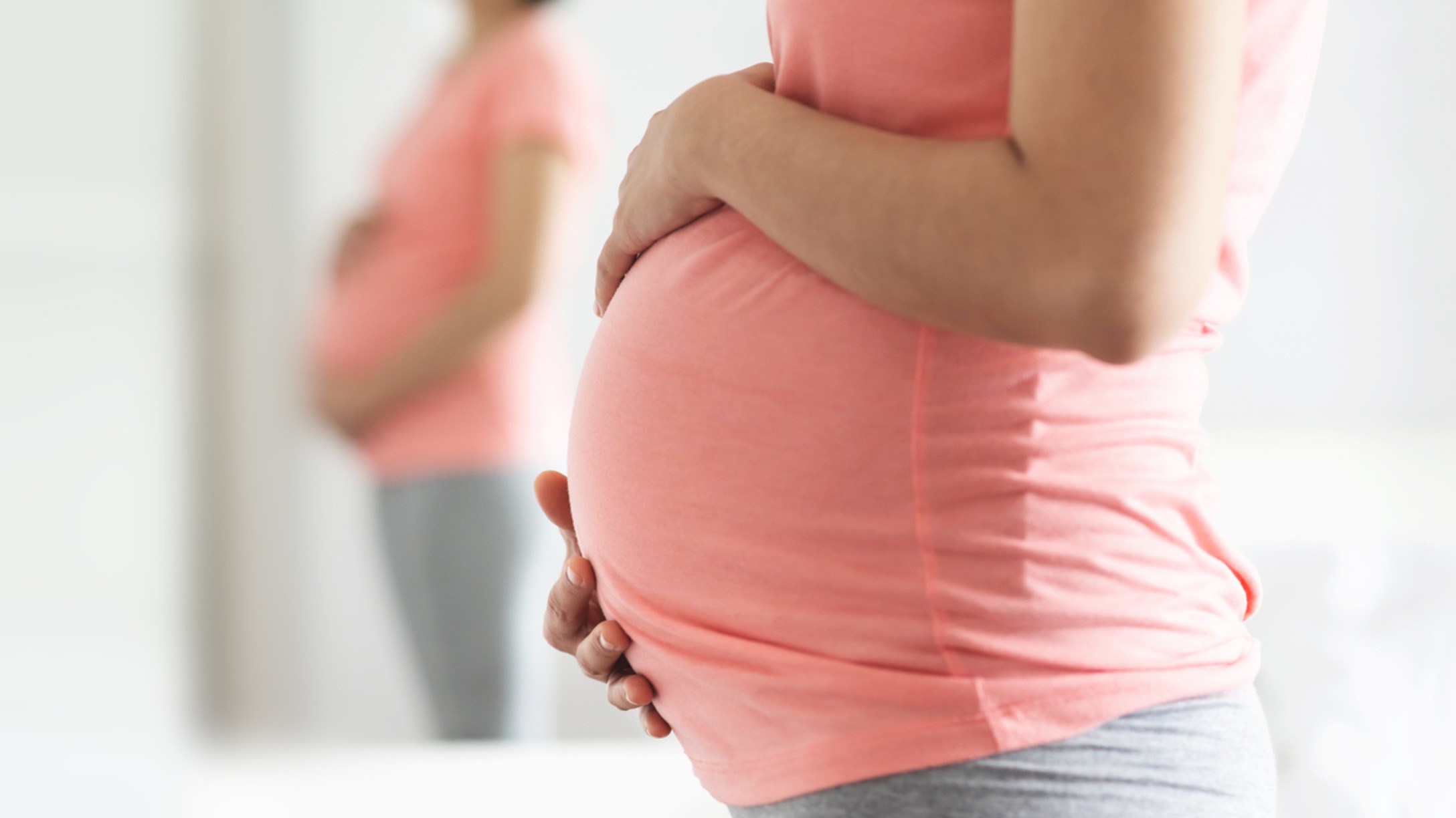 Pregnant belly
