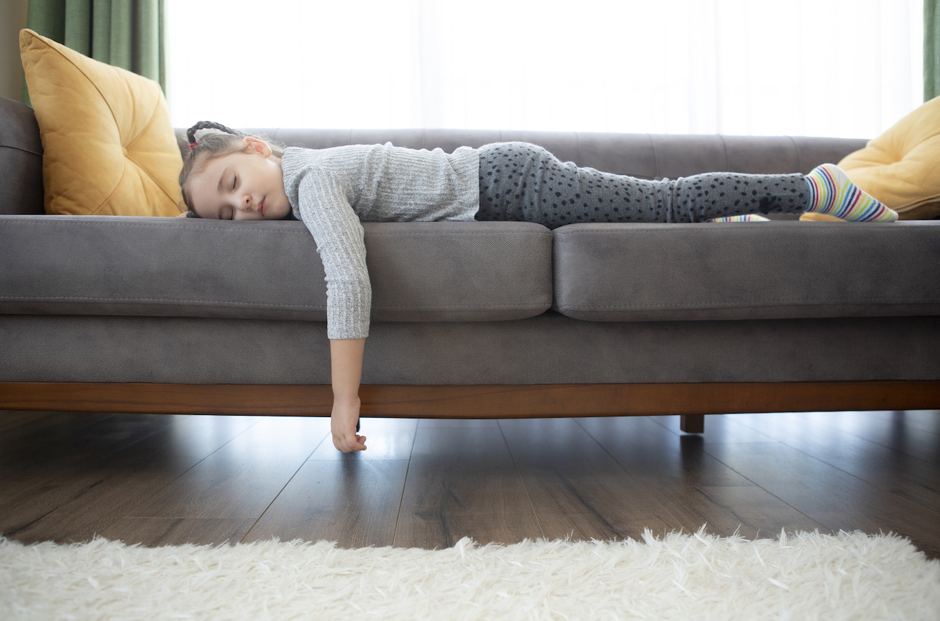Little child sleeping
