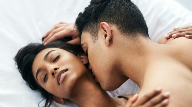 couple in bed