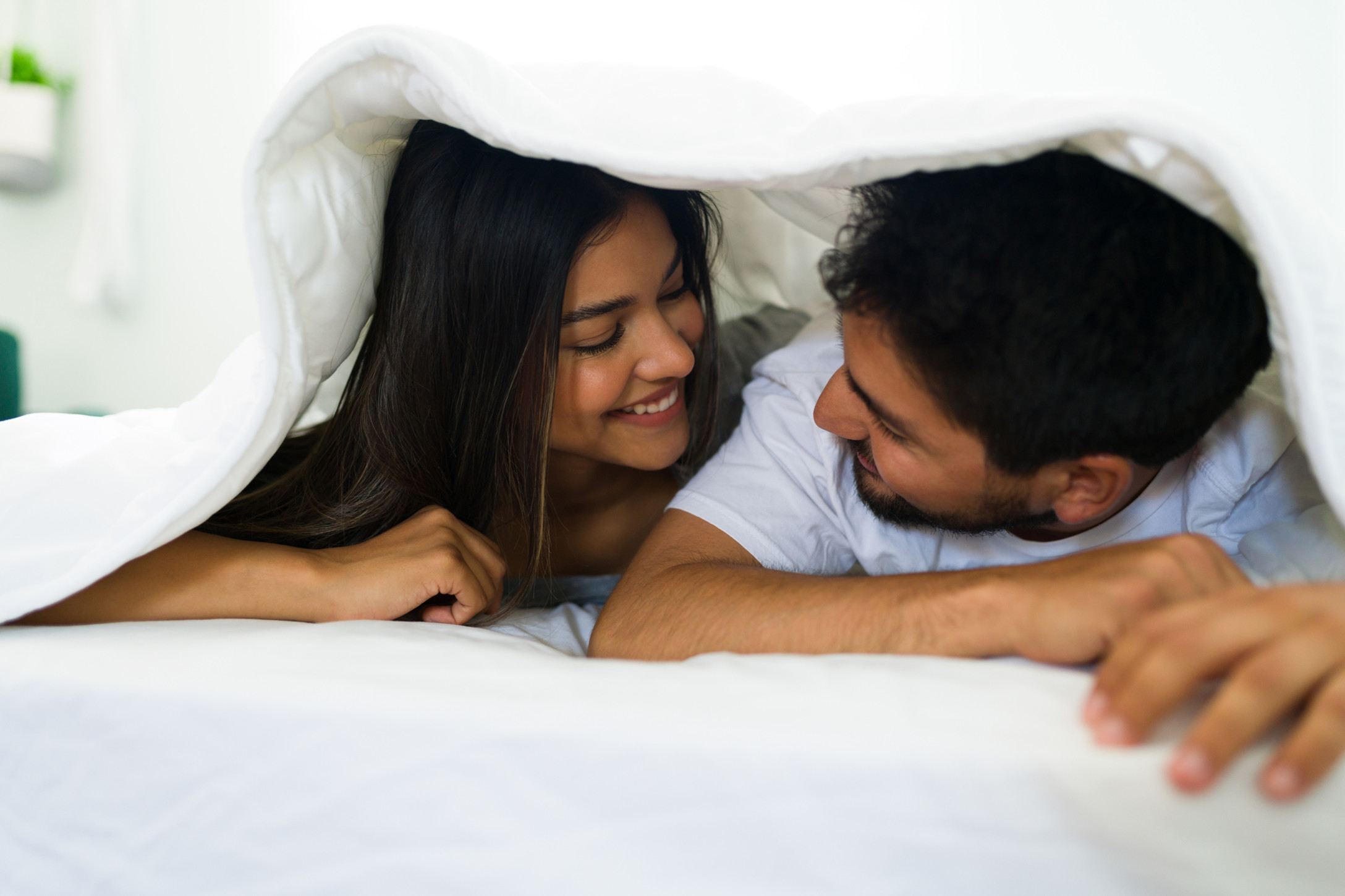 couple in bed