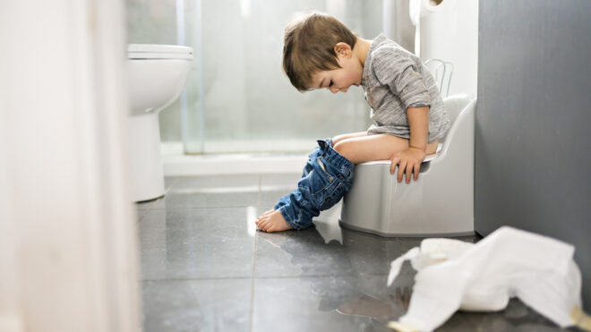 little boy potty training