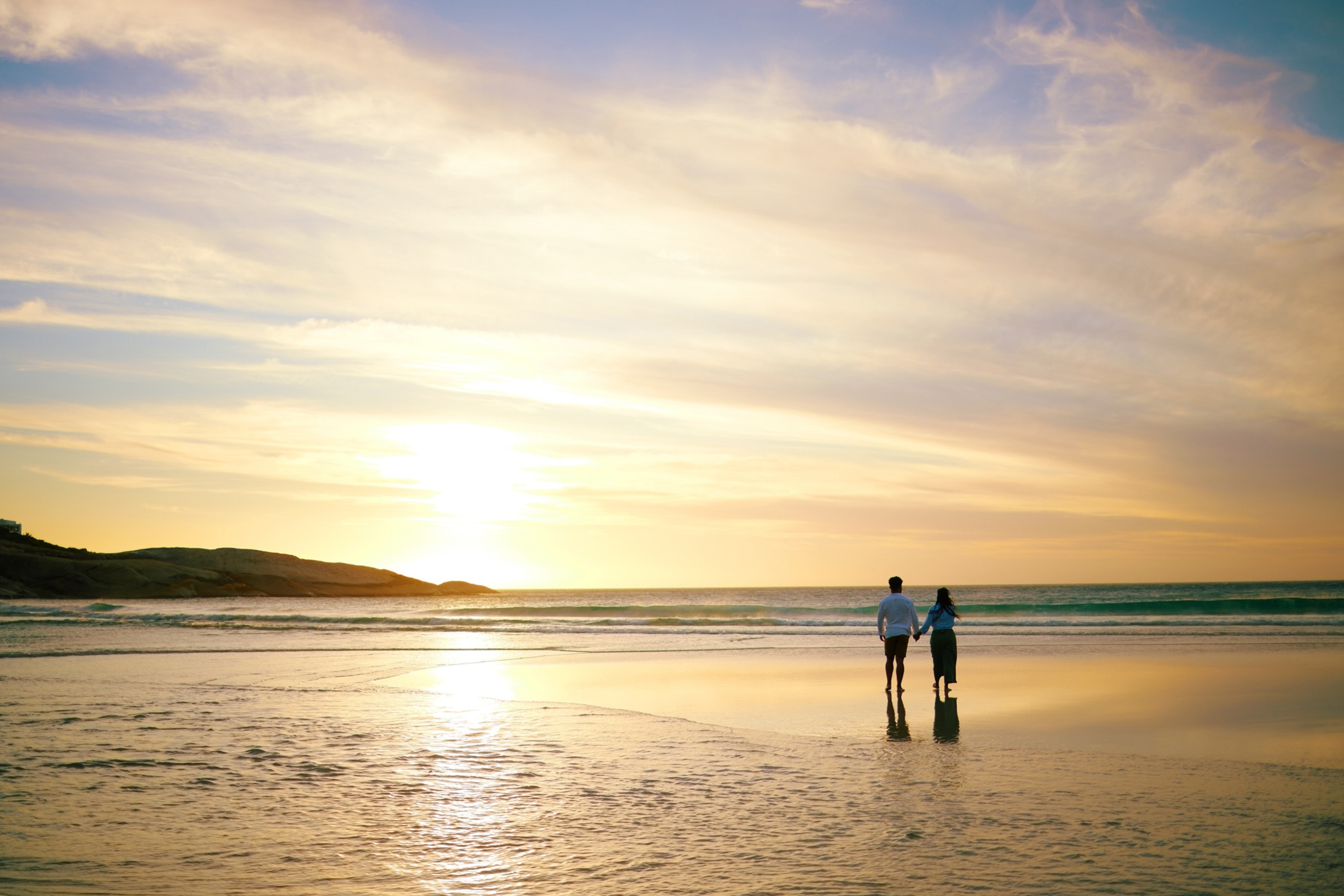couple on a beach