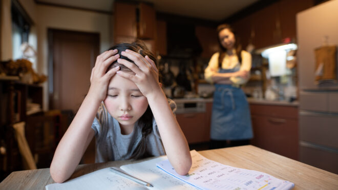 Homework stress