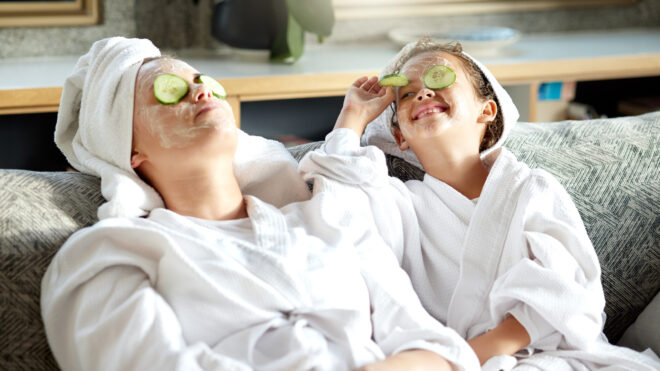 home spa day