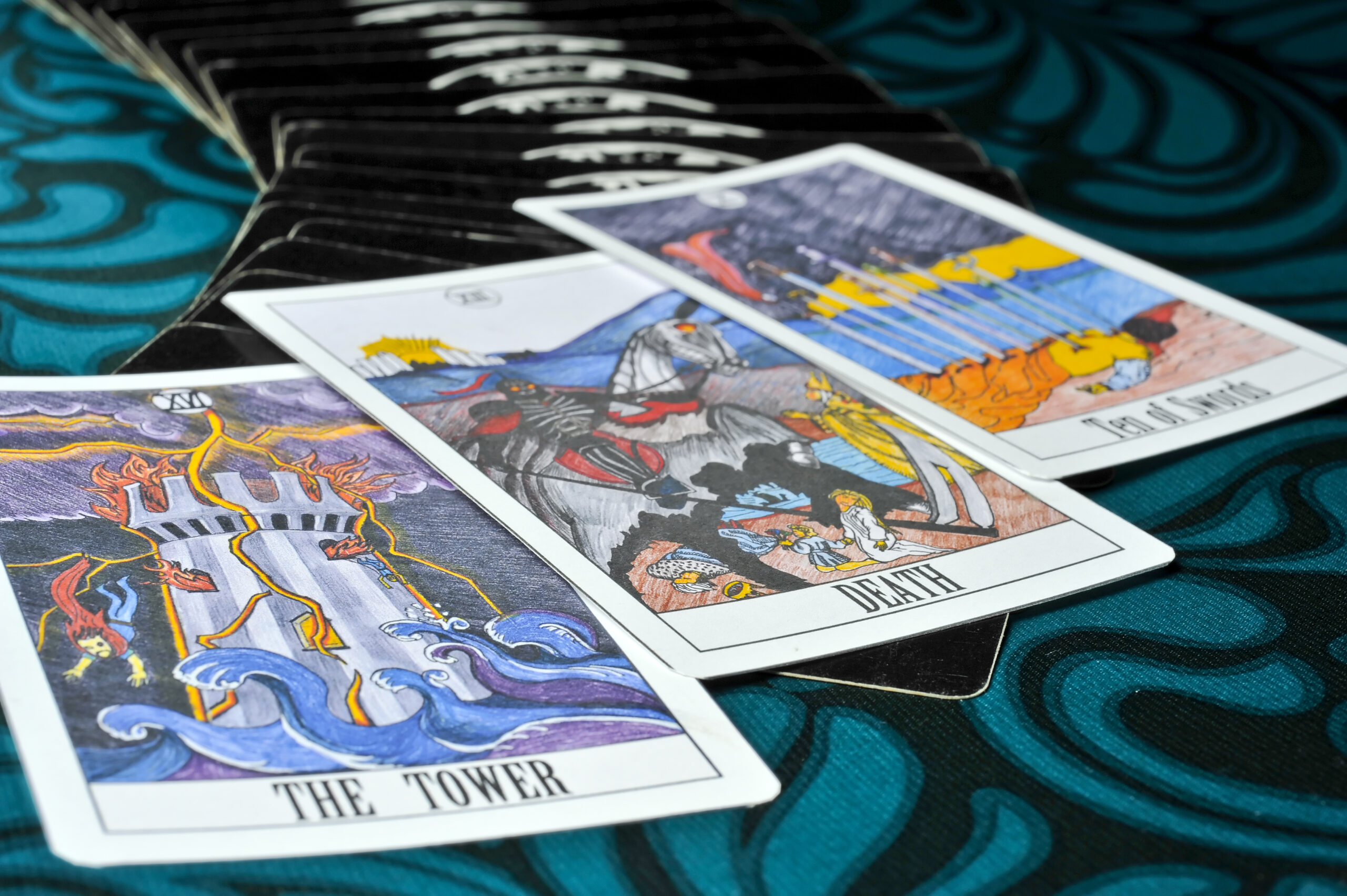 Bad Luck tarot cards