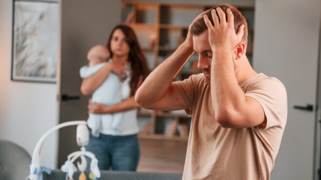 new parents fighting