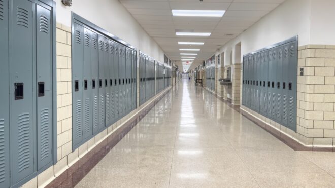 school hallway