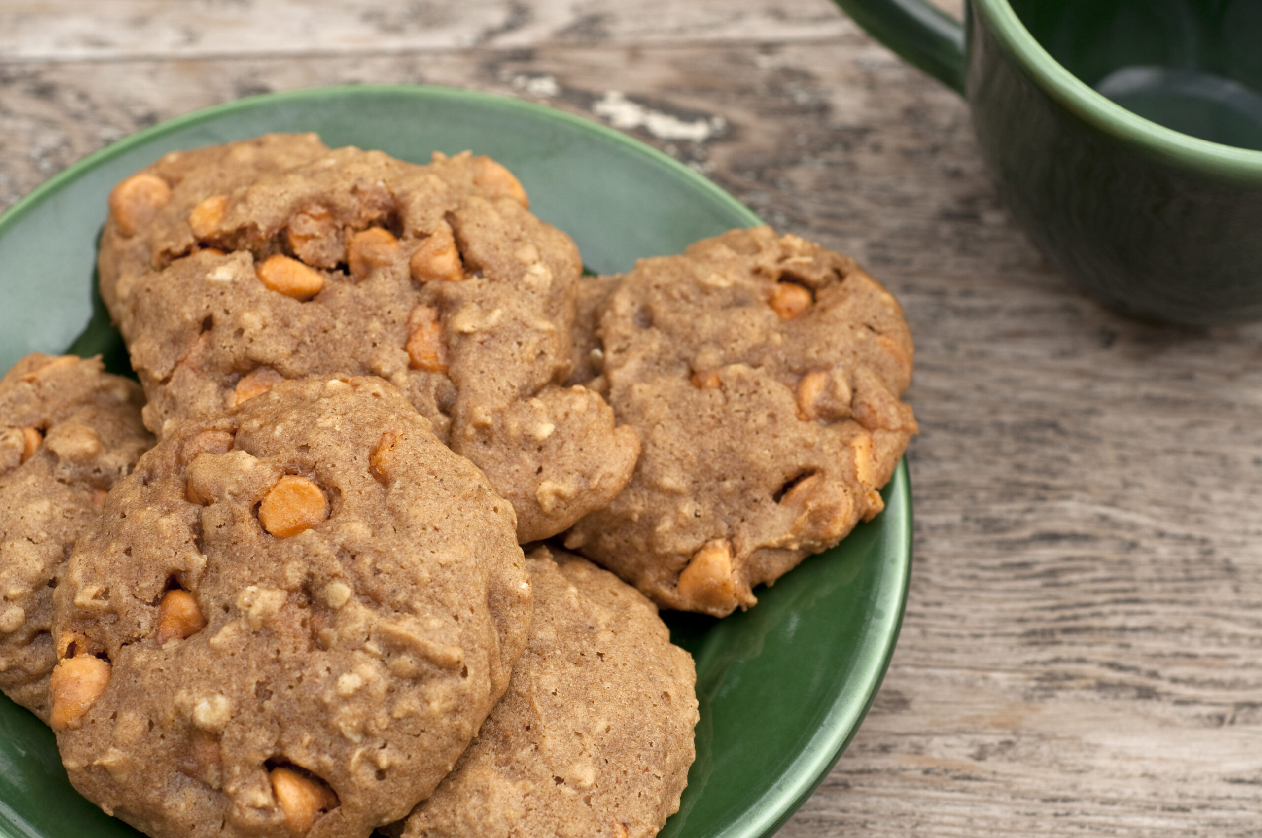 Homemade butterscotch cookies