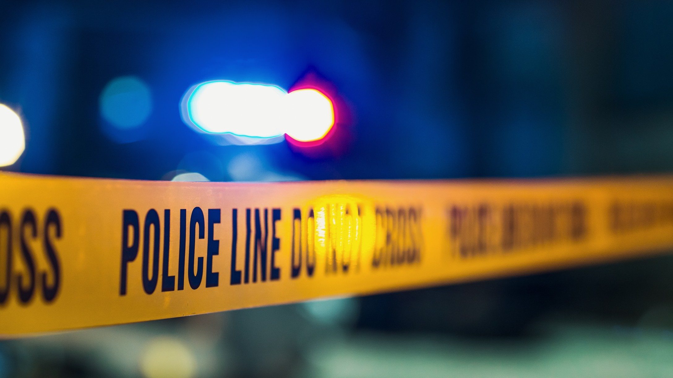 Restricted area of crime scene