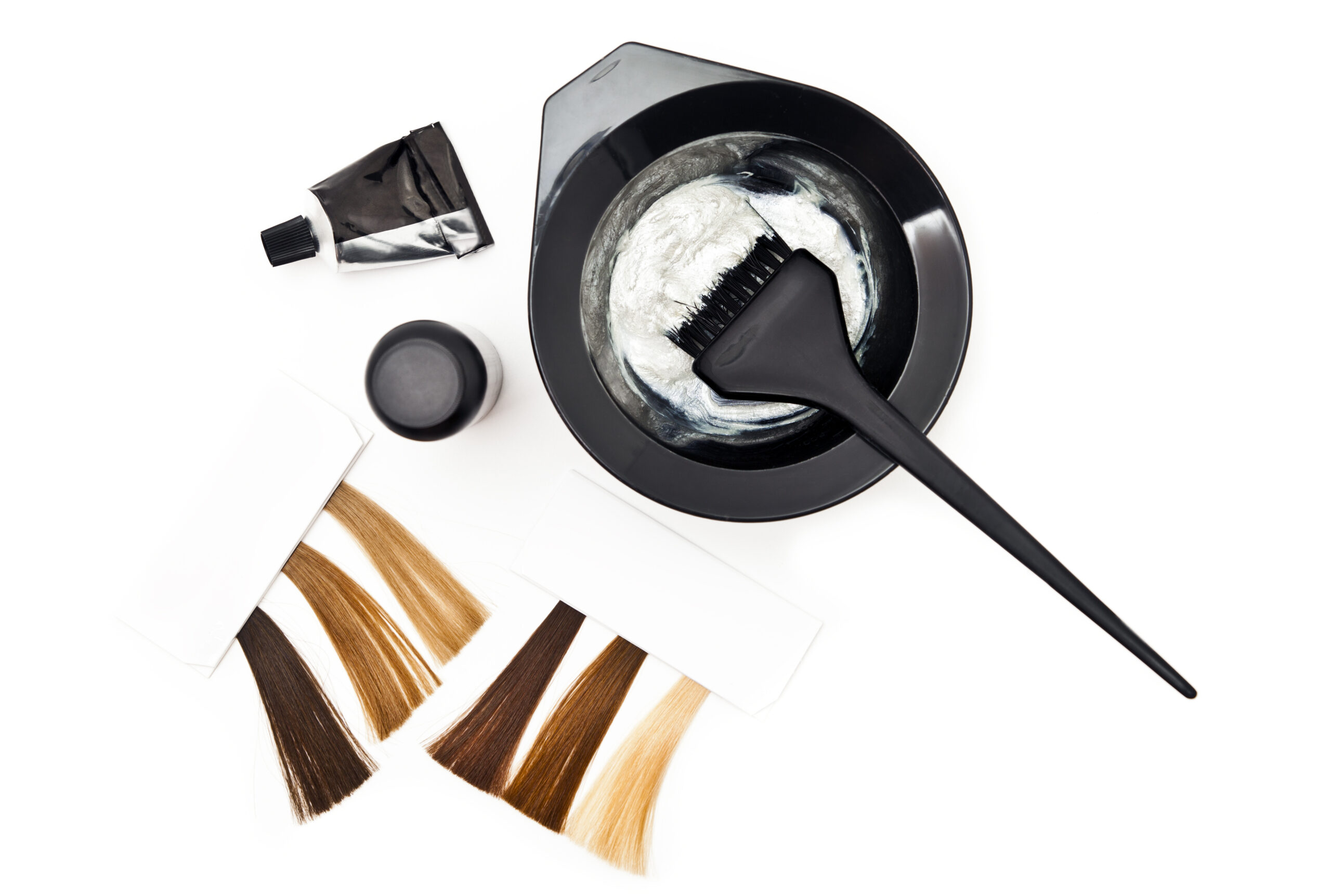Mixing hair color