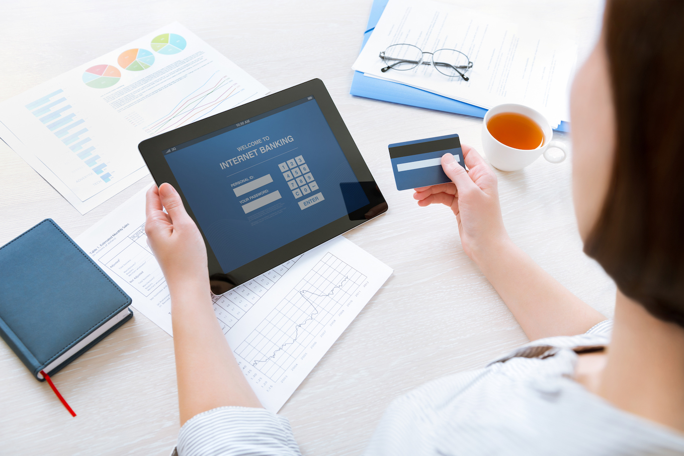 Online internet banking