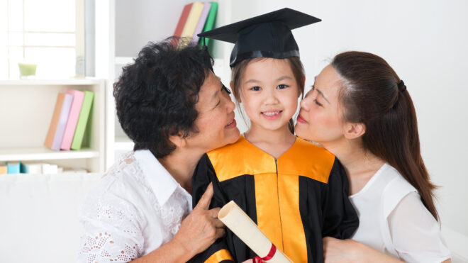 preschool grad