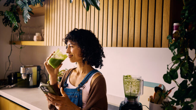 Happy woman