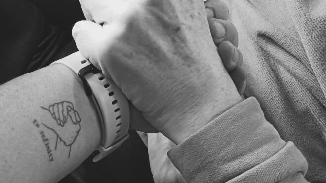 to infinity and beyond mother son tattoo