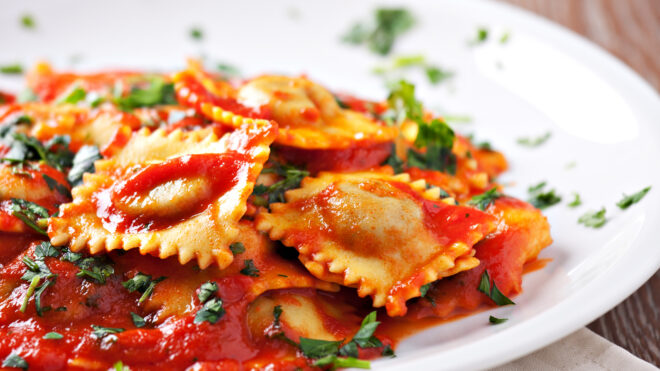 iStock-184637819plate of ravioli