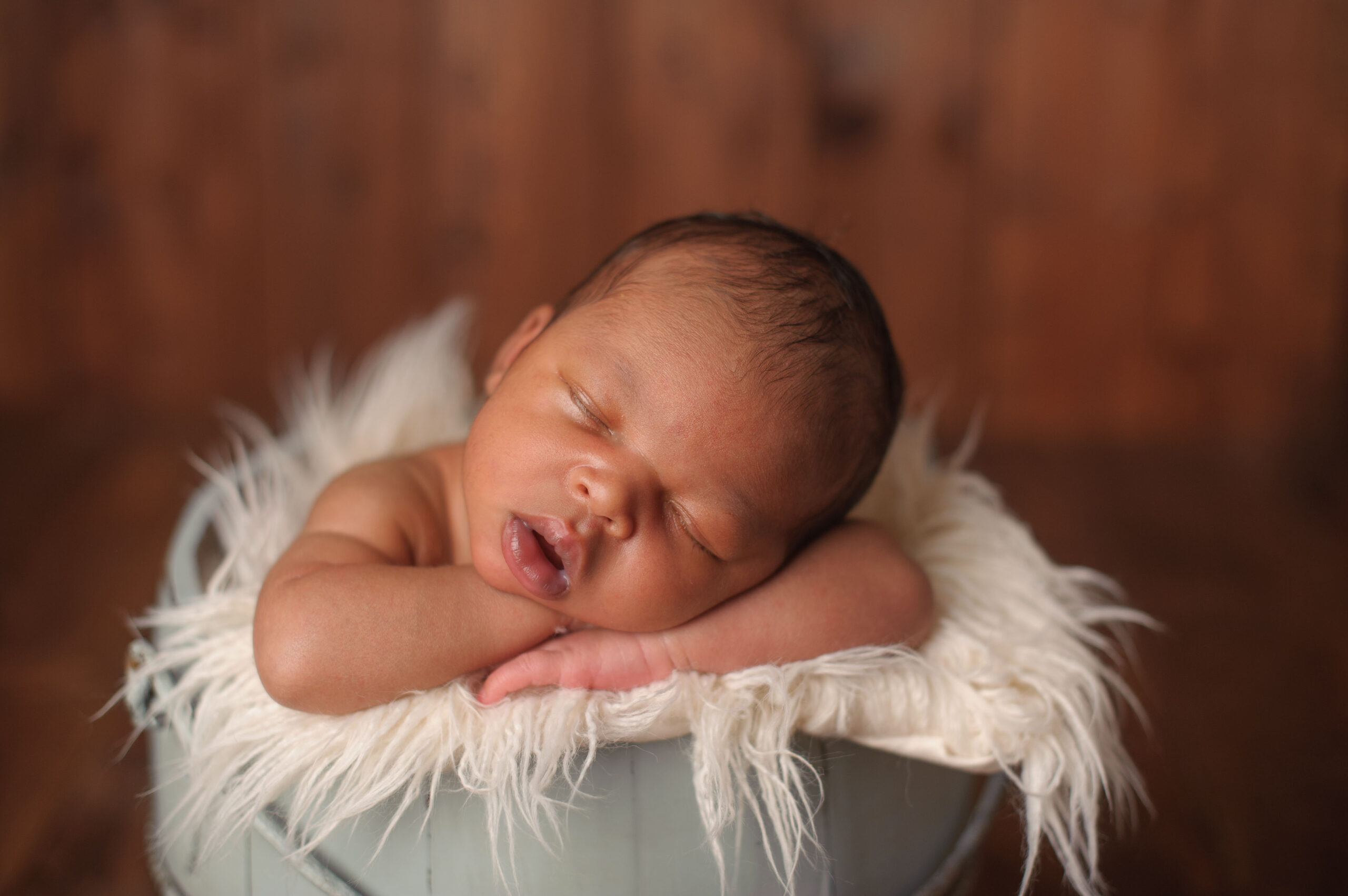 Sleeping Newborn Boy