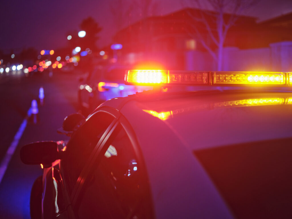 police lights
