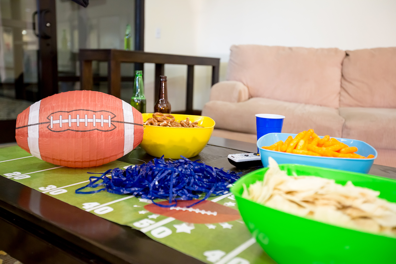 Getting ready for a championship game party RM