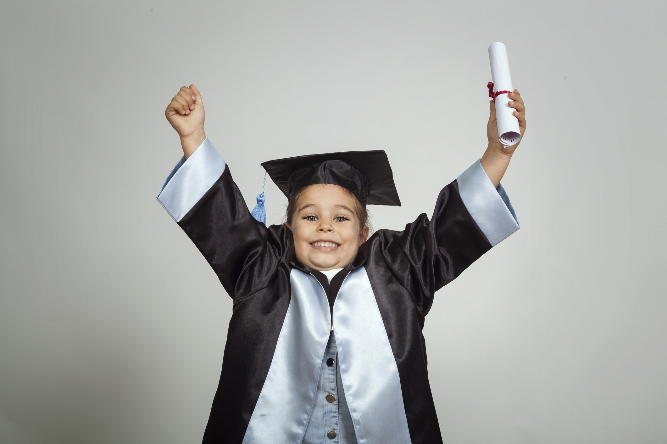 Little Girl Graduate