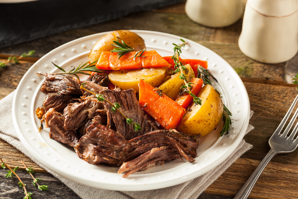 Homemade Slow Cooker Pot Roast