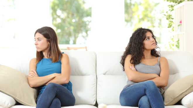 women arguing