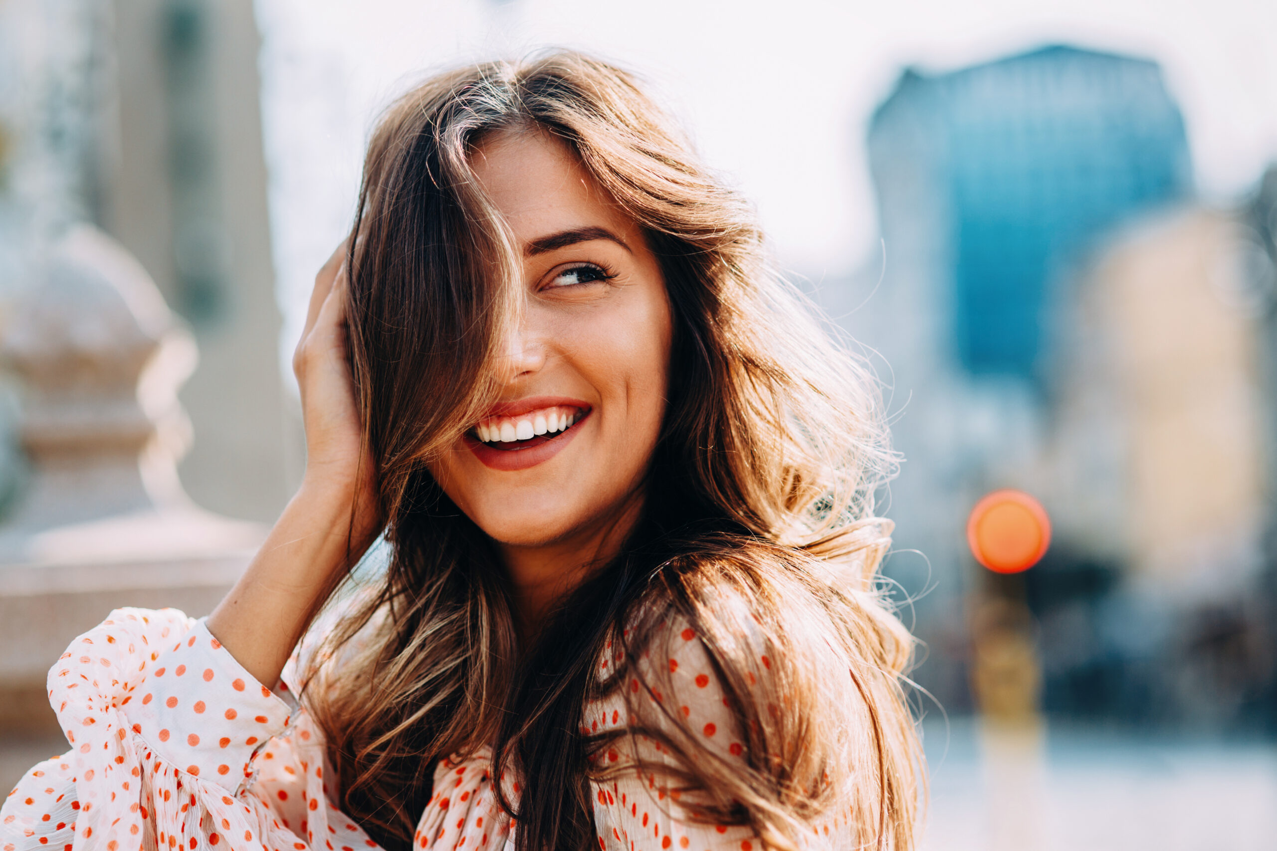Happy woman
