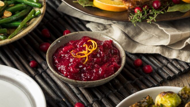 Cranberry sauce