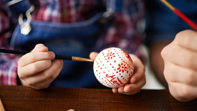 Crafty kid