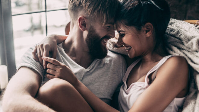 Romantic couple