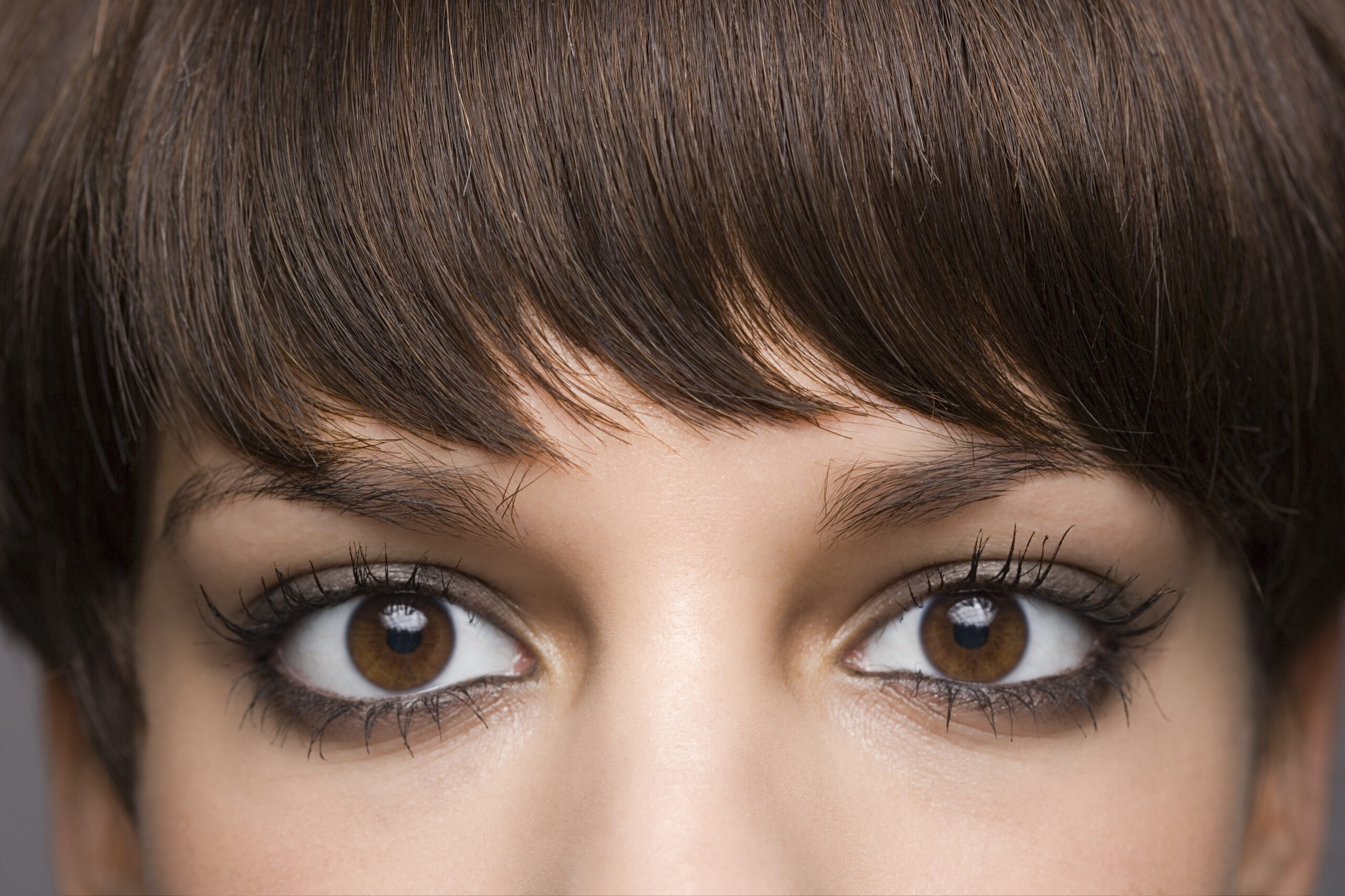 Eyes of a young woman