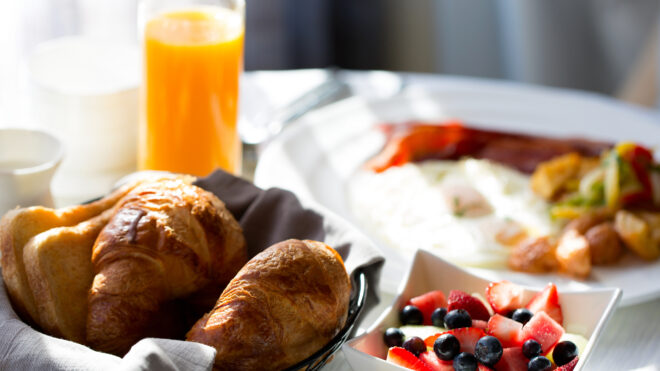 breakfast in bed