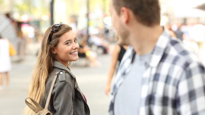 couple on street