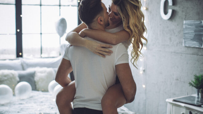 Romantic couple