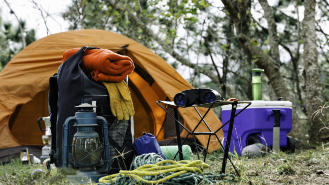 Camping tent and accessories