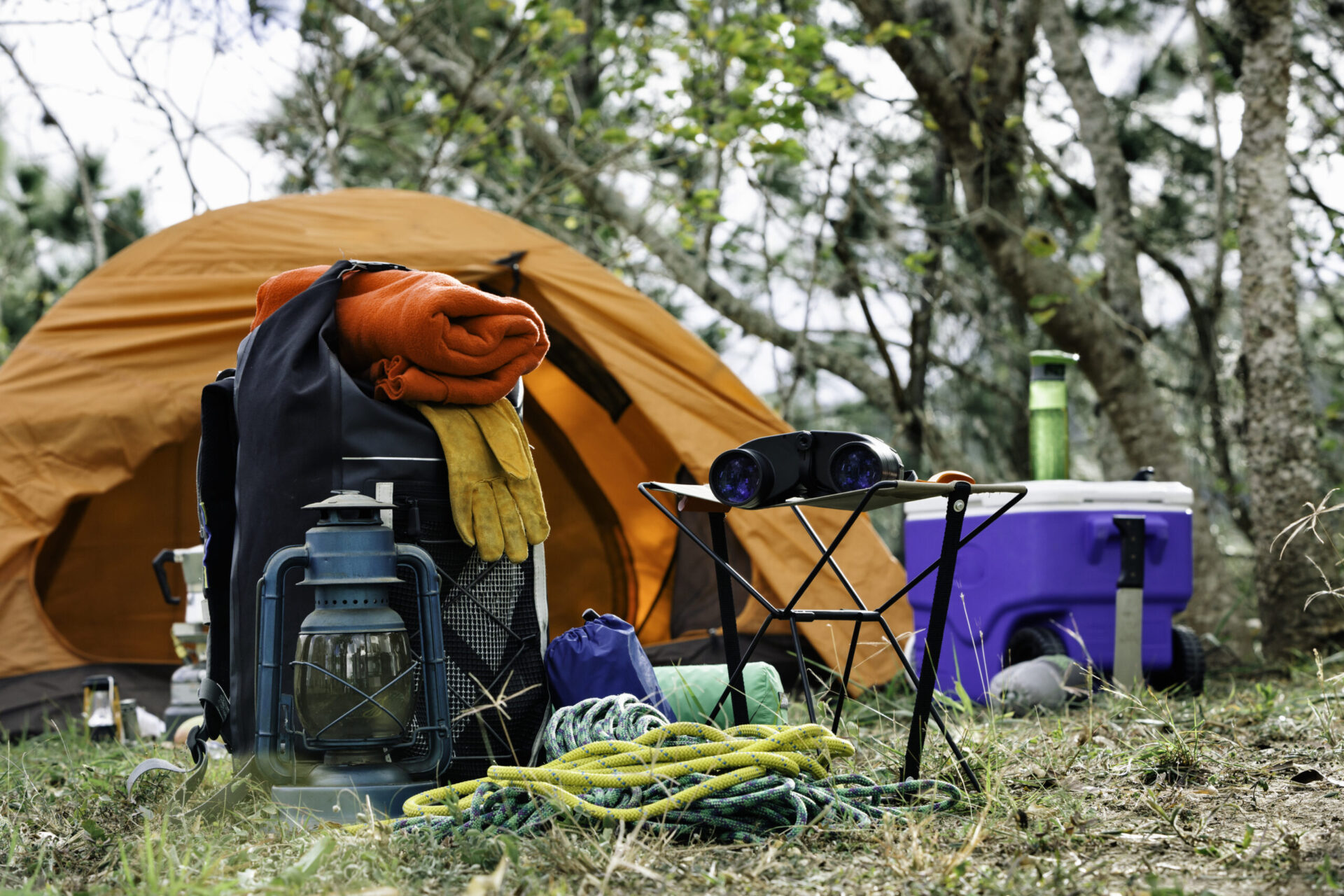 Camping tent and accessories
