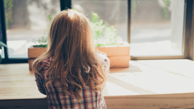 girl at the window