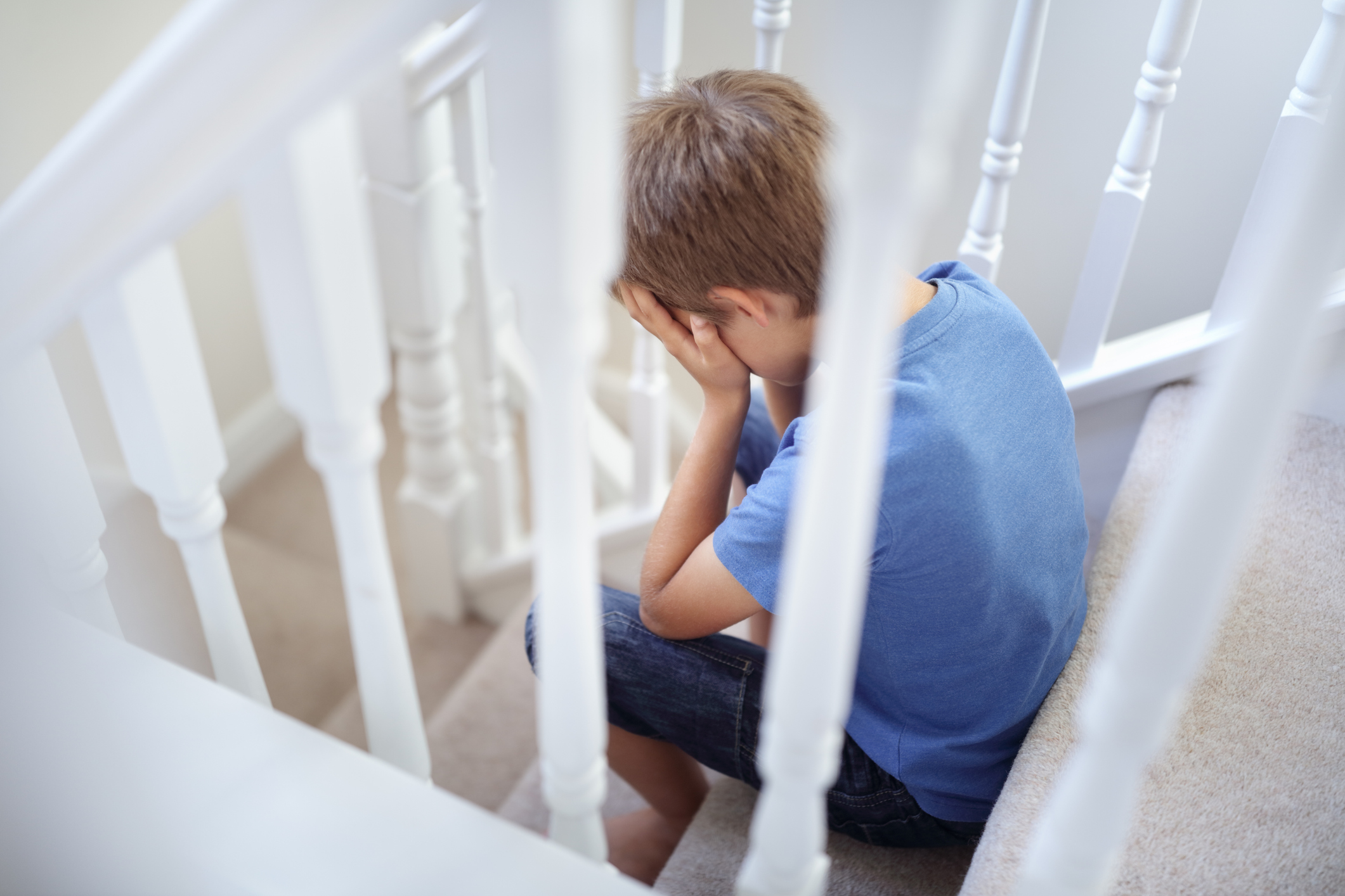 upset boy