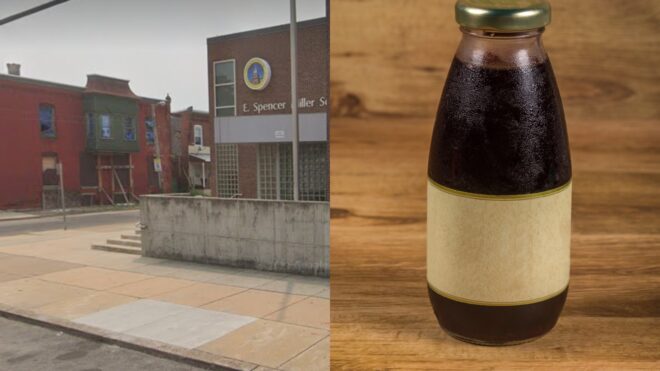 Cross Roads Accelerated Academy grape juice