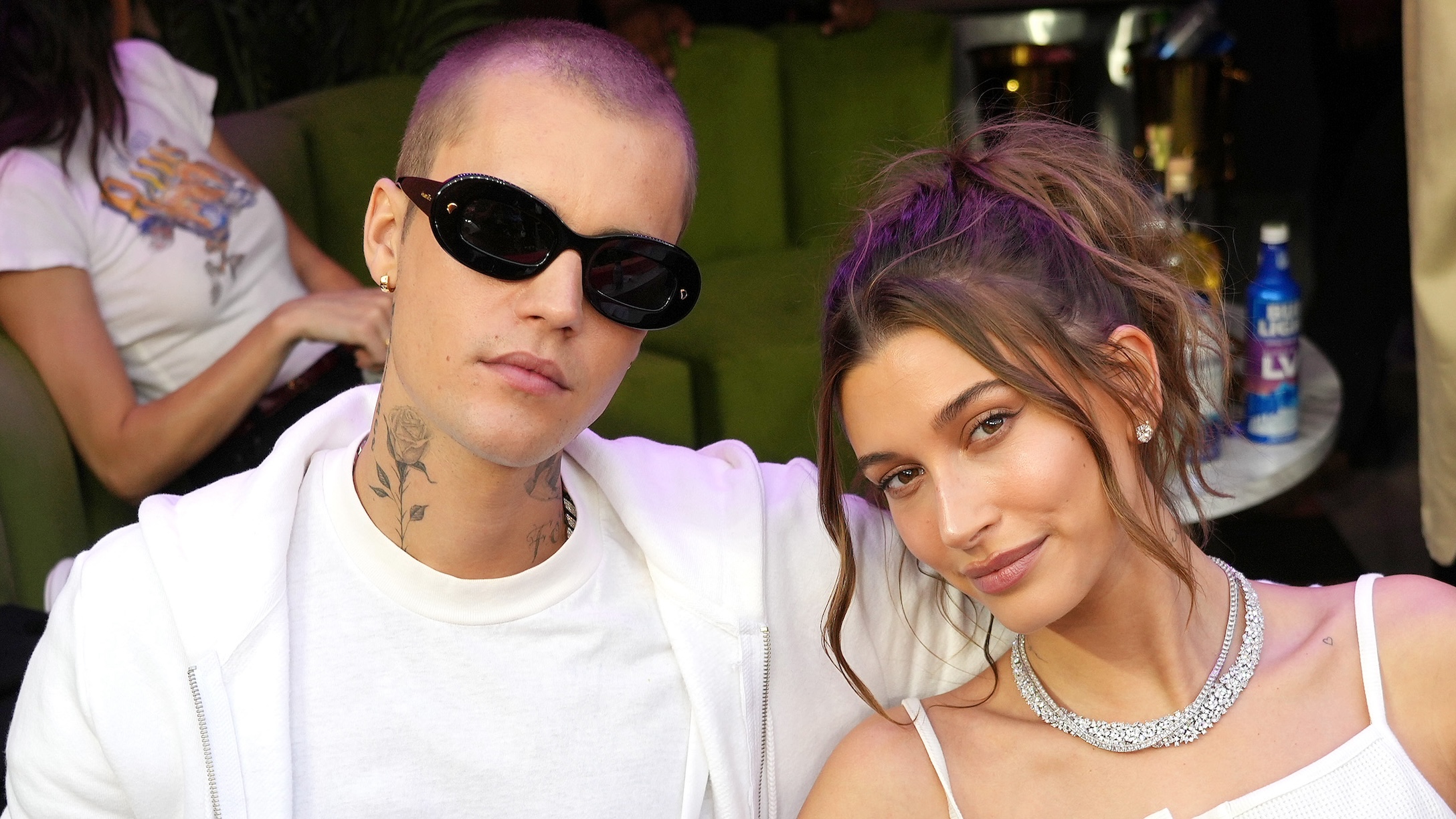 Justin Bieber and Hailey Bieber
