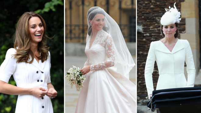 kate middleton best white outfits social image