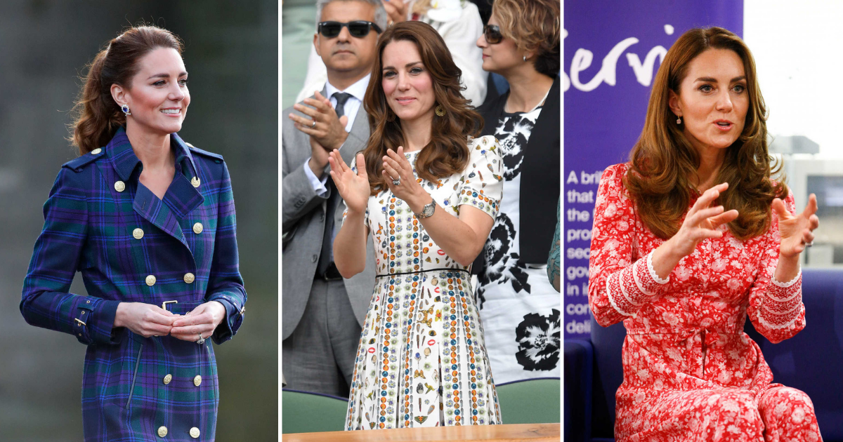 kate middleton bold pattern social image