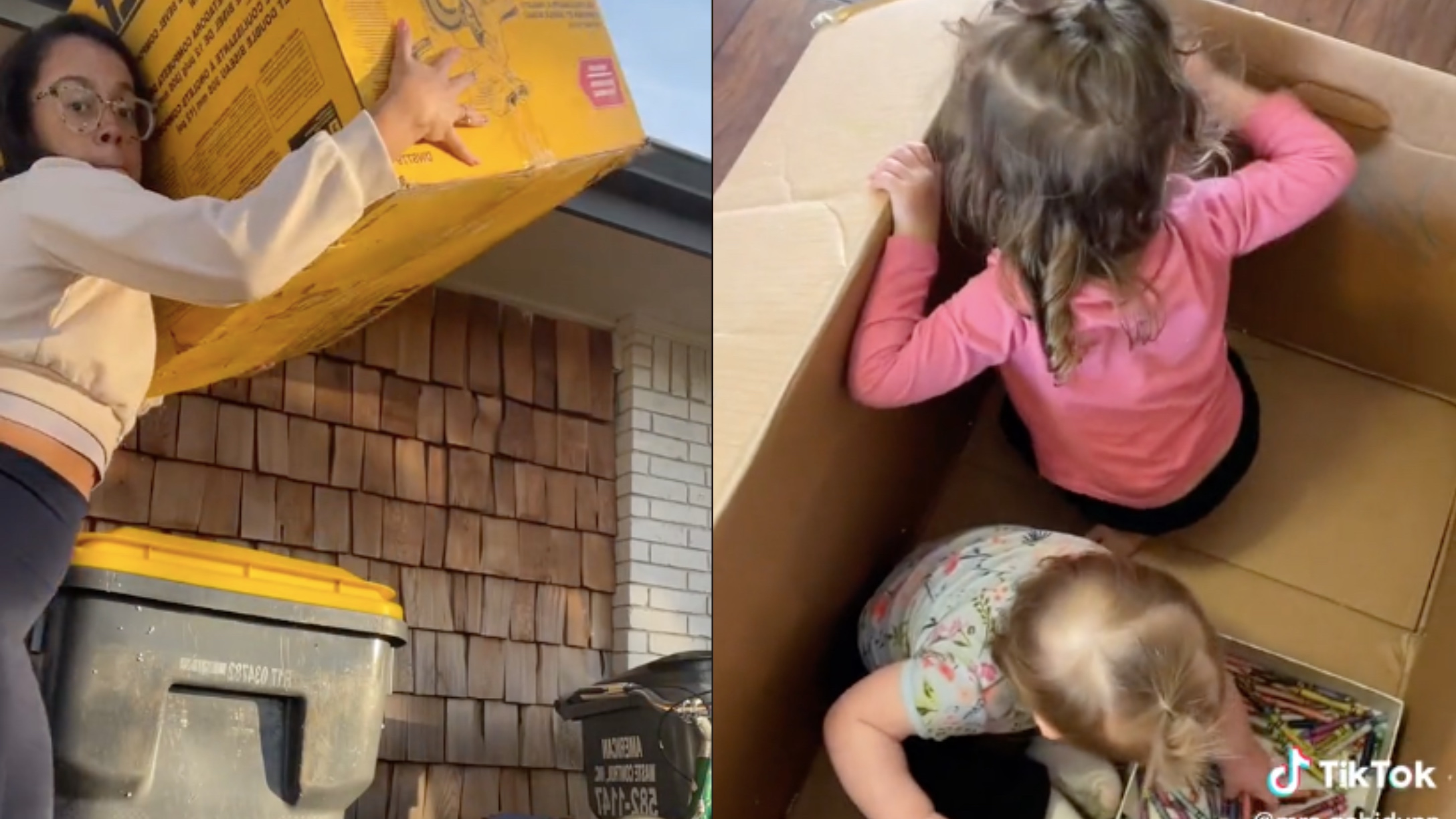 kids in a box